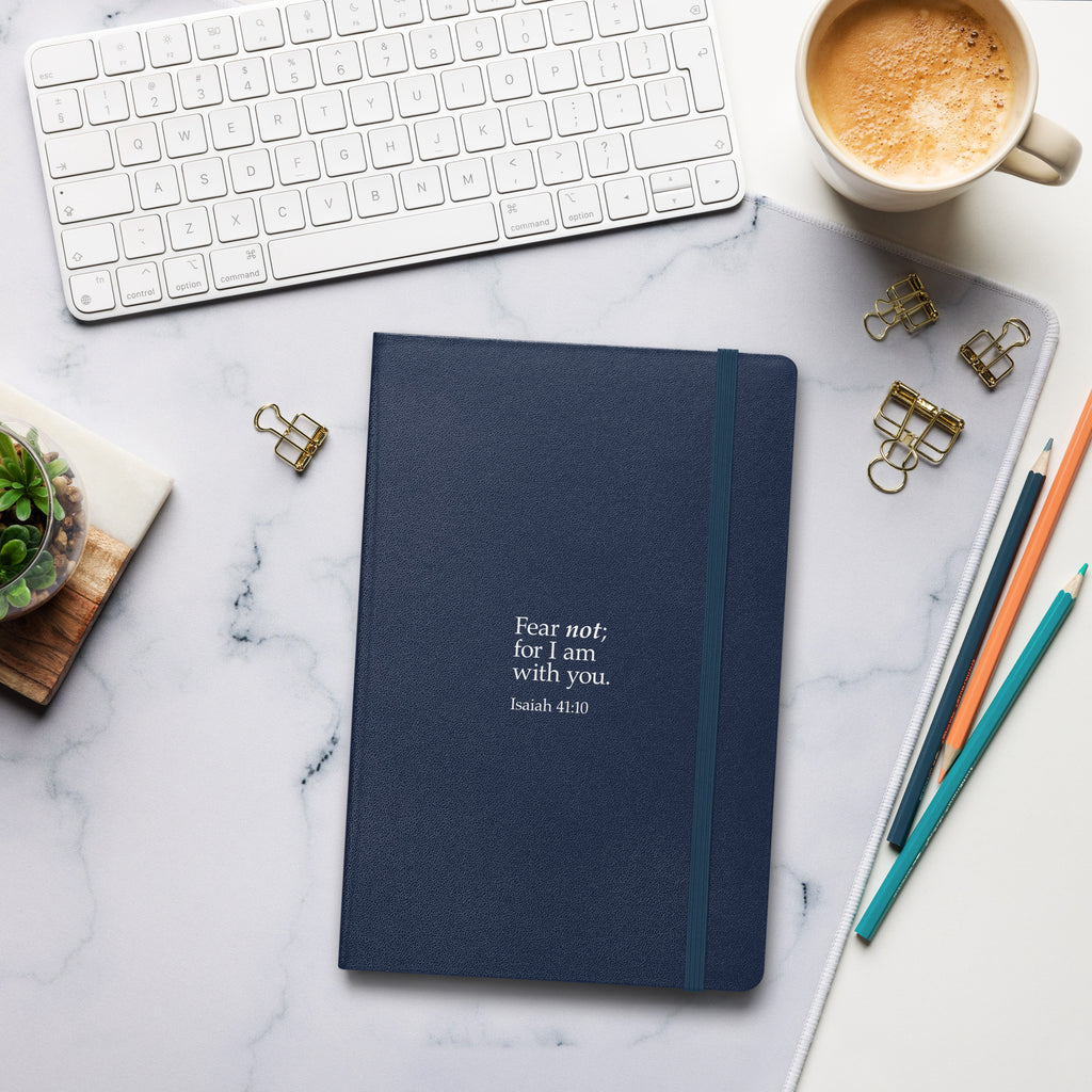Isaiah 41:10 Hardcover Bound Notebook